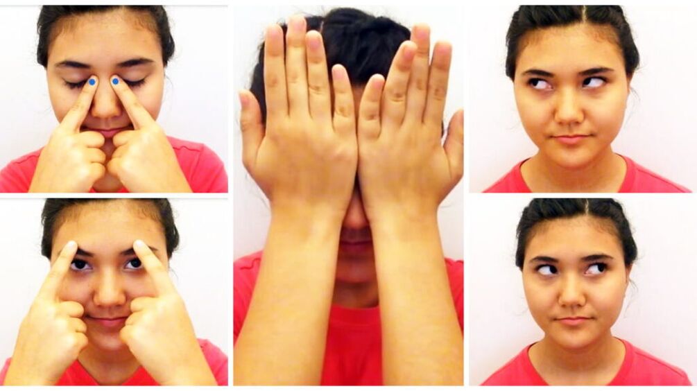 Augenübungen zur Wiederherstellung der Sehkraft