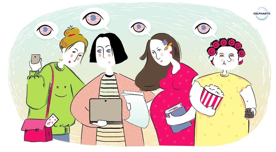 Syndrom des trockenen Auges